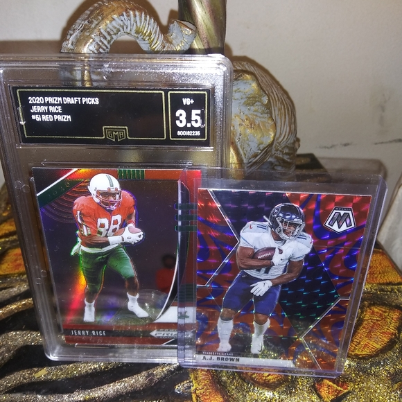 Jerry Rice Gma 3.5 and Aj brown - Picture 1 of 3